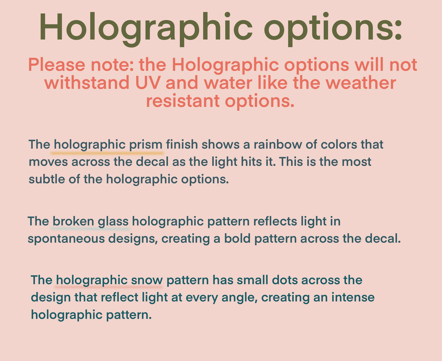 Trendy Colorful Sticker: If It's Out of Your Hands