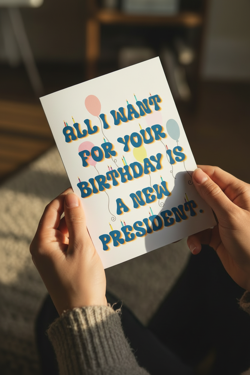 Brighter card in hands